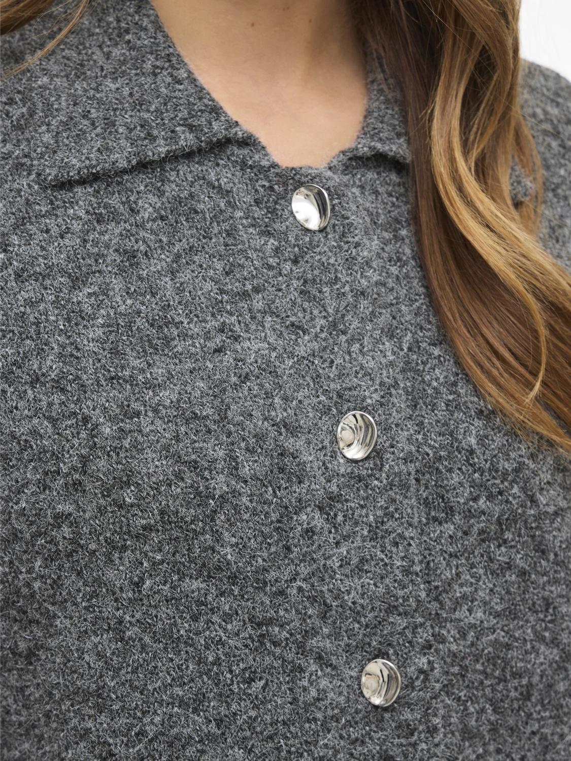 VILAURI Midi Dress - Medium Grey Melange - VERO MODA & VILA Bergvik